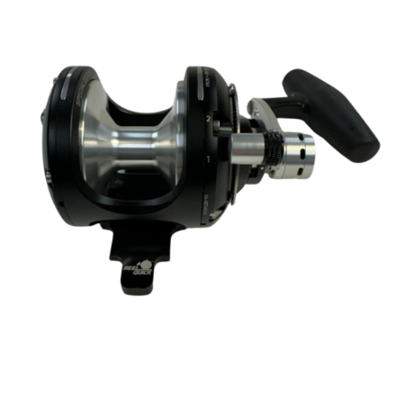 Okuma fishing reel converted to ReelQuick