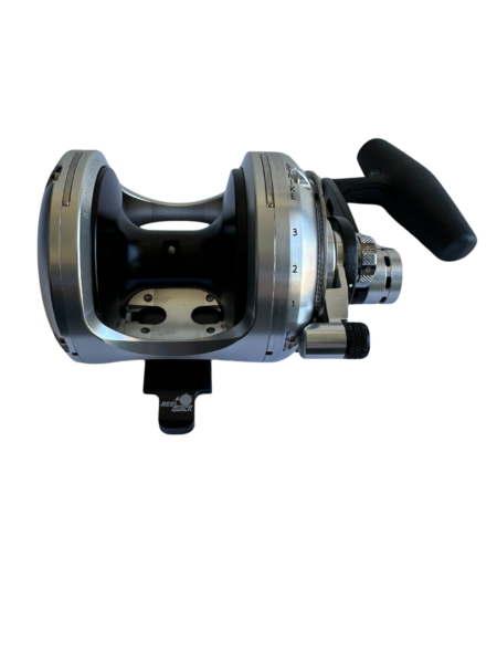 Okuma fishing reel converted to ReelQuick