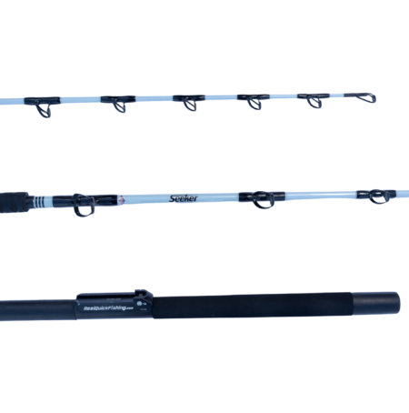 Seeker/ReelQuick Fishing Rod with ReelQuick reel seat.
