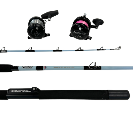 Seeker/ReelQuick SS 6470 7' 30 to 50 lb combo w 27mm reel seat